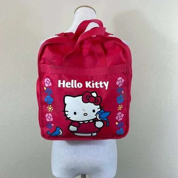 Hello‎ Kitty pink 100% nylon backpack