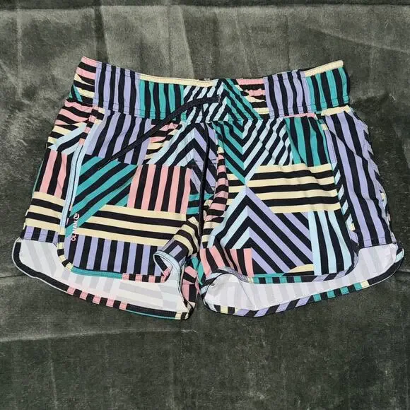Decathlon Surfing Board Shorts Women's XS Multcolor‎ Drawstring Active Bottoms