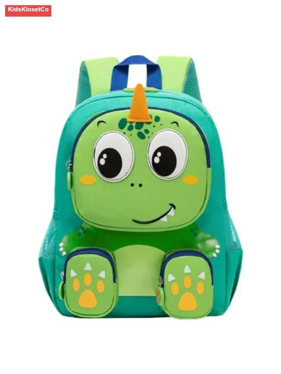 Toddler Dinosaur Backpack for Boys 2-5, Preschool School Bookbag with Chest