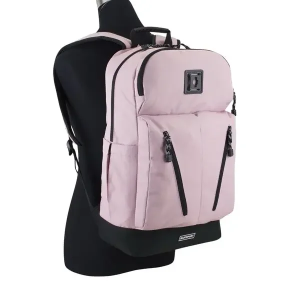 Eastsport Academic Backpack Pockets Pink School Travel Trail Sports Bag NEW