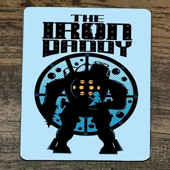 Mouse Pad The Iron Daddy Robot‎