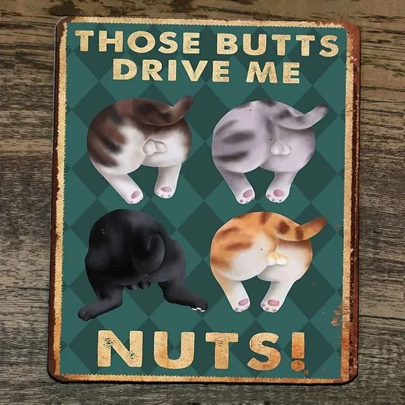 Mouse Pad Those Cat Butts Drive Me‎ Nuts