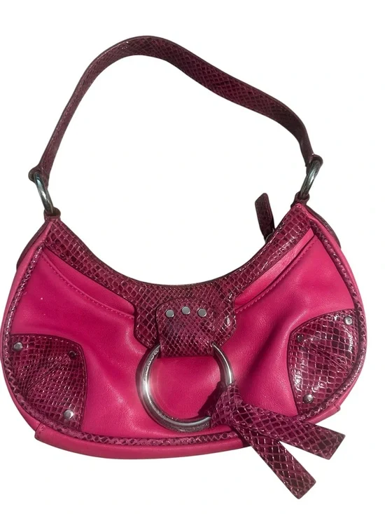 Vintage BCBG girls hot pink shoulder bag