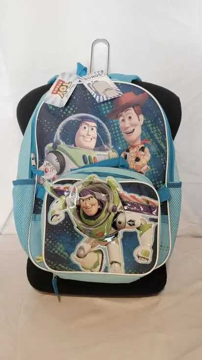 Disney Pixar Toy Story Buzz Lightyear Backpack Lunch Box Set NWT Fast Forward