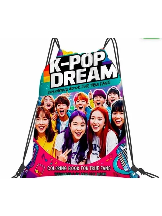 K-Pop Dream Drawstring Backpack