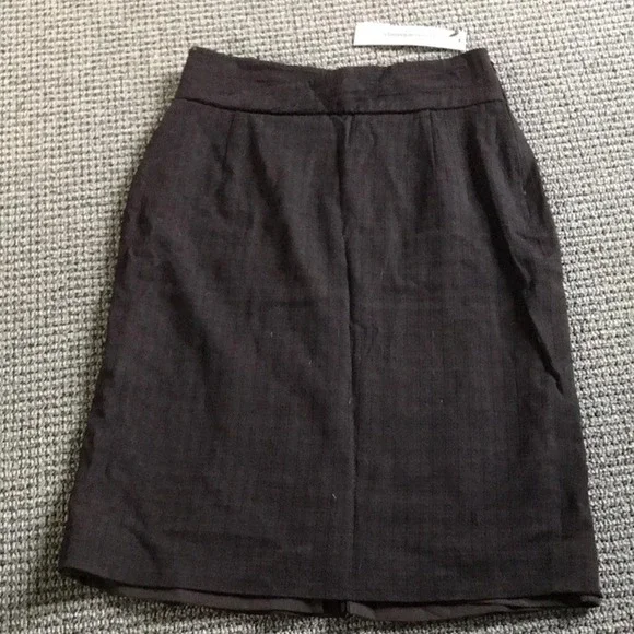 Classiques Entier Charcoal‎ Pencil Skirt - new-with-tags - Classiques Entier