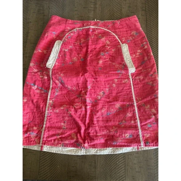 REVERSIBLE Noa Noa Quilted Cotton Skirt‎ - Boho Cottagecore