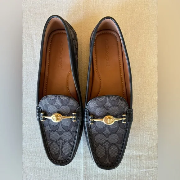 Coach Greenwich Loafer-Size: 9.5B-Color: Black