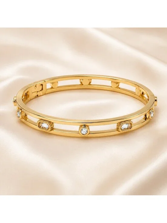 Coach Signature C Open Bangle Bracelet