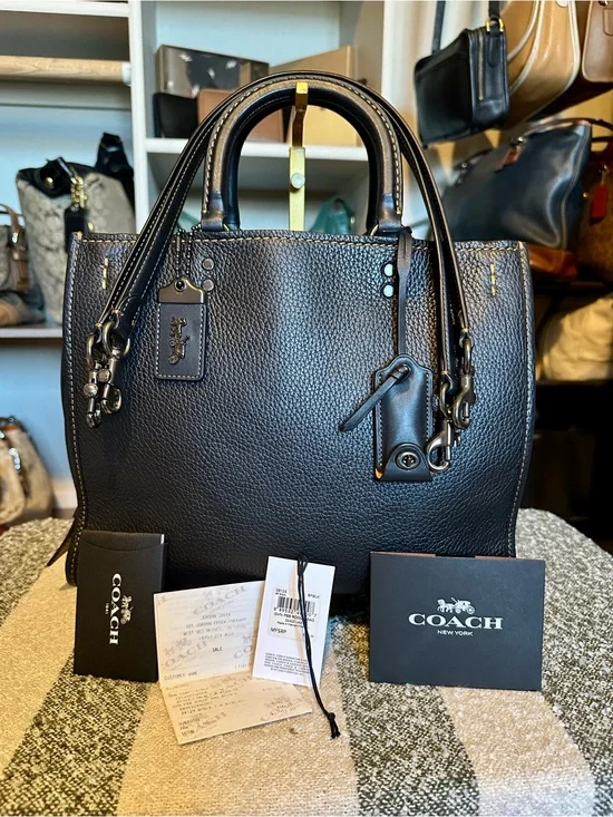 Collector’s Item~Coach 2nd GEN ROGUE 30 W/tags and receipt. Stored since 2018!