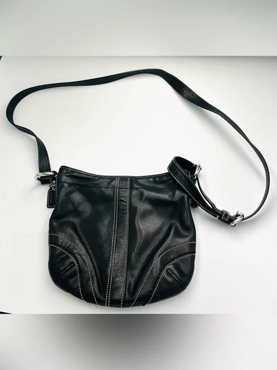 Vintage Coach Soho Small Leather Crossbody Bag