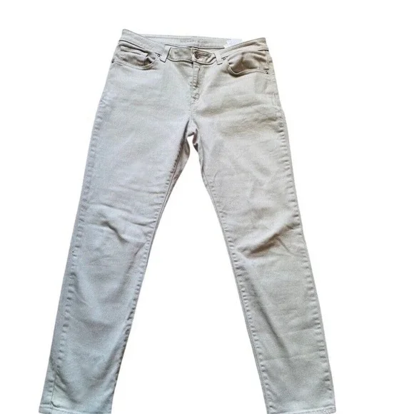 Michael Kors Slim Fit Jeans Khaki Beige Denim Pants Casual Everyday Size‎ 6