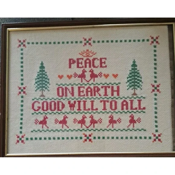 Handmade Christmas Sampler 