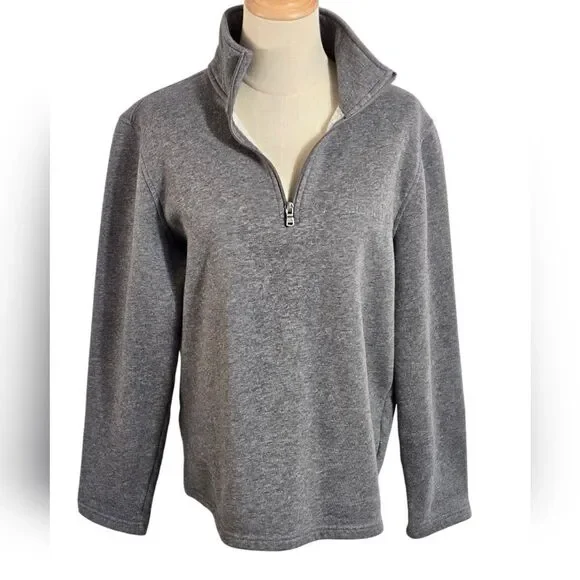 Michael Kors Great Quarter Zip Logo Sweatshirt