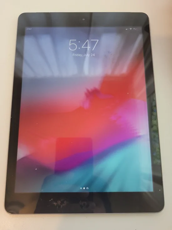 Apple iPad Air 1st Gen Cellular 32 Gb Used Space Gray **AJ**