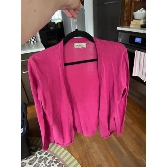Tommy bahama pink Cardigan sweater‎ large