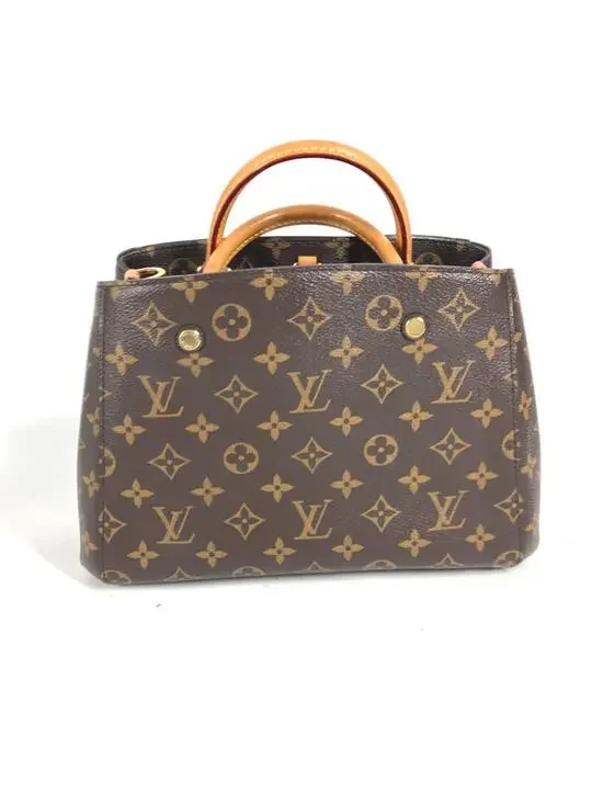 Louis Vuitton Montaigne Handbag Canvas #309807L20B