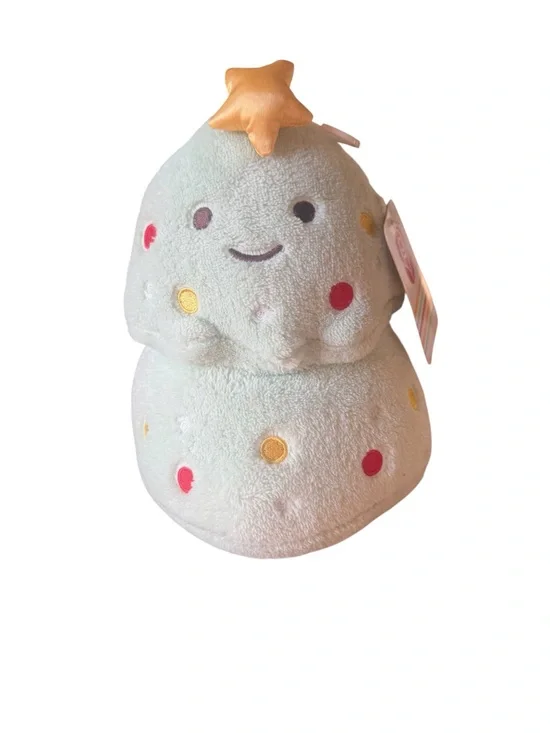 American Greetings Christmas Tree Plush 9” Mint Green Star Holiday NWT