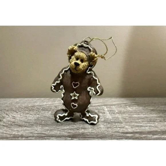 Boyds Bears & Friends Christmas‎ Ornament Hansel Gingerbread Teddy Bear #25730