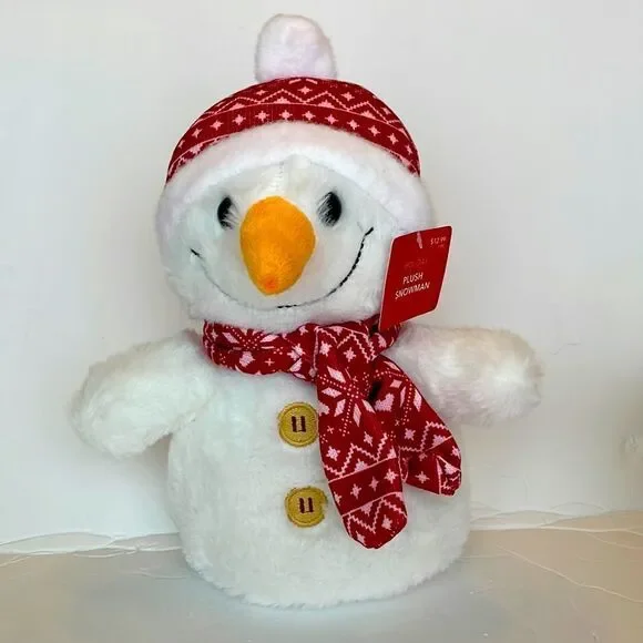 ‎426 - 12” PLUSH SNOWMAN