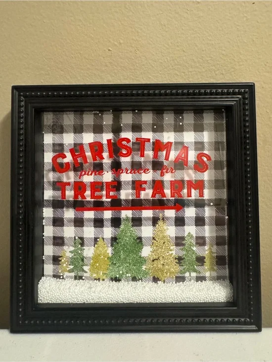 Christmas Tree Farm Tabletop Decor