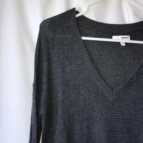 Sonoma Grey dark grey sweater