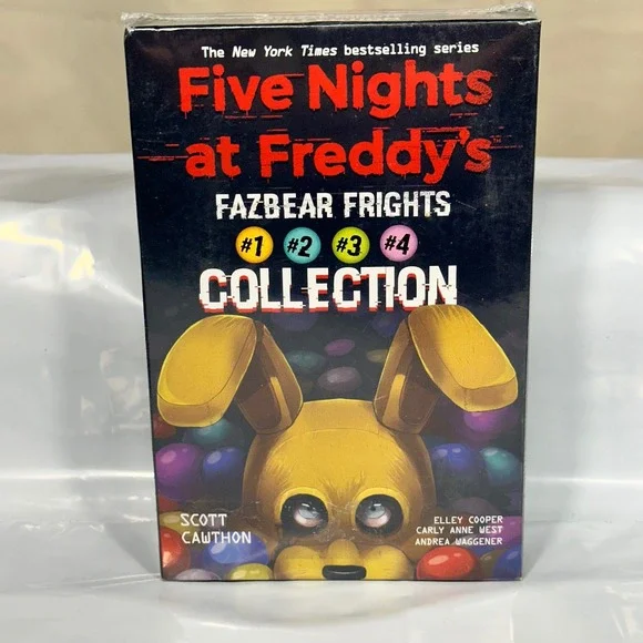Five Nights at Freddys Fazbear Frights‎ Collection Books 1-4 Box Set Excellent