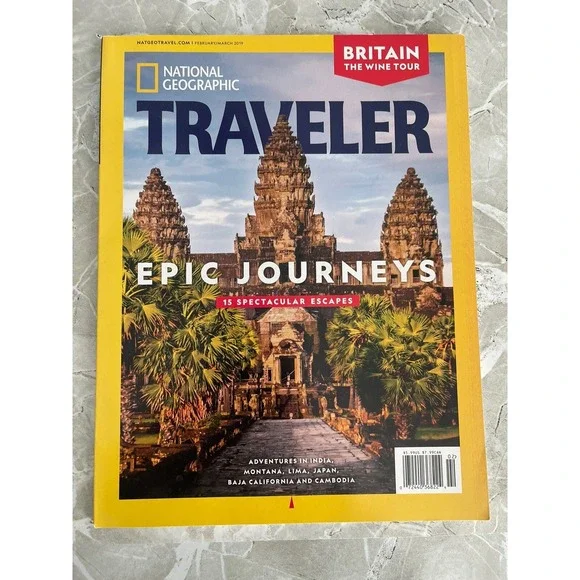 National Geographic‎ Traveler Epic Journeys Escapes Feb Mar 2019 GOOD