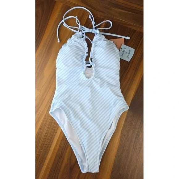 Shade And Shore Bathing Suit Padded Swimsuit New Size XS (268)