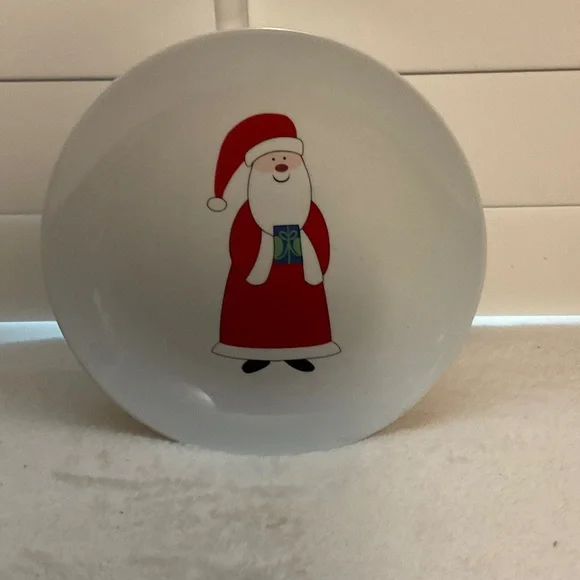 Santa Claus Holiday Plate