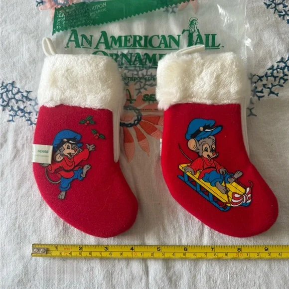 Vintage American Tail Stockings