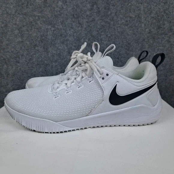 Nike Shoes Womens 10‎ Air Zoom HyperAce 2 Volleyball Sneakers AA0286-100 White