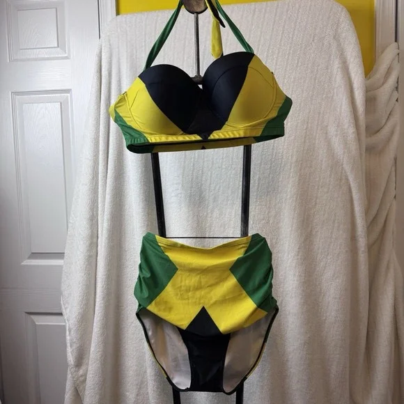 KEIAHUAN High Waisted Bikini Sets for Women‎ with Bottom Tummy Control Swimsuit