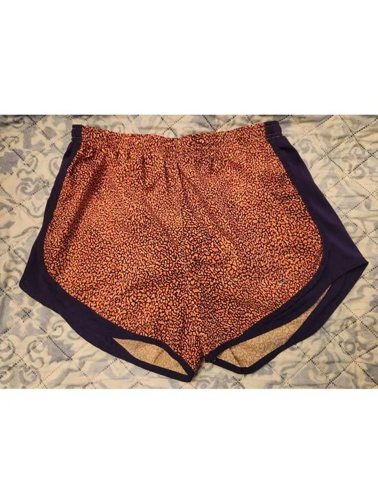 Nike Dri Fit Coral Purple Womens Running Shorts Size Medium
