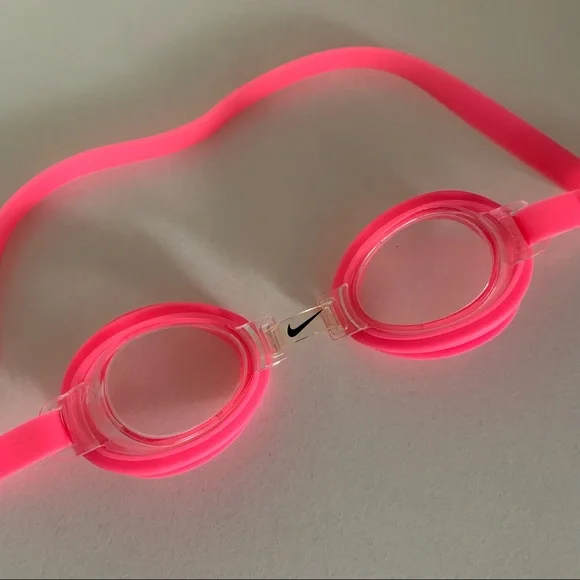 Hold Y2k Nike  neon pink clear goggles