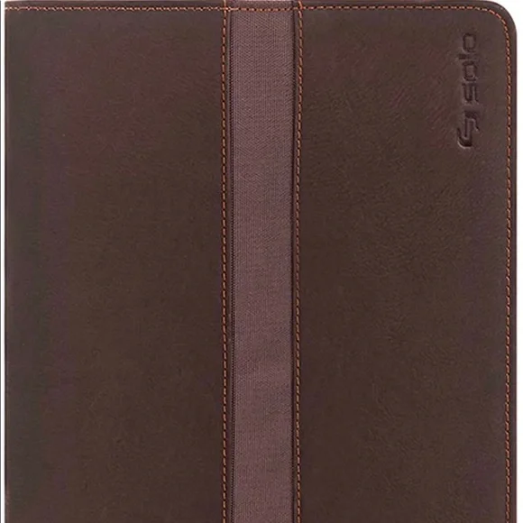 Solo New York Premium Leather Ascent Case for iPad , Espresso