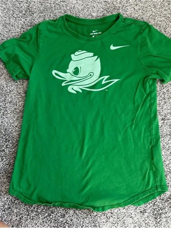 Ducks Nike green tee
