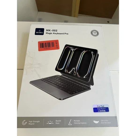 WIWU for iPad Pro Case with Keyboard 11” Black