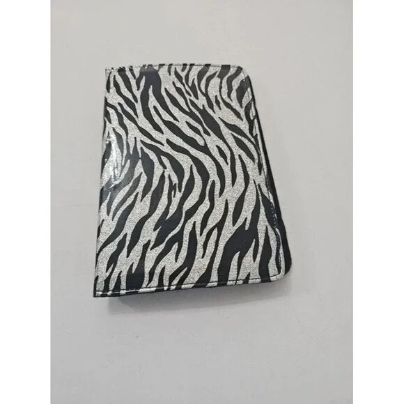 Zebra Print Folio Tablet Case 5.5 X 8.25