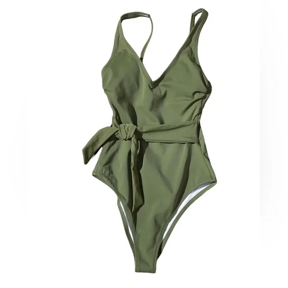Shade & Shore Women’s One Piece Swimsuit, lowest coverage, XS‎