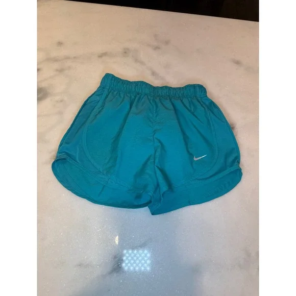 Nike Tempo Dri-FIT Running Shorts Teal Mid Rise 3