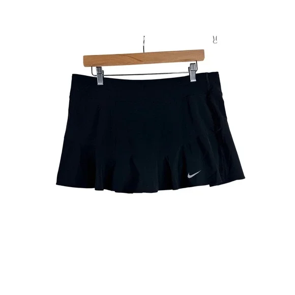 Nike Dri Fit Victory Flouncy Skort size Large Black