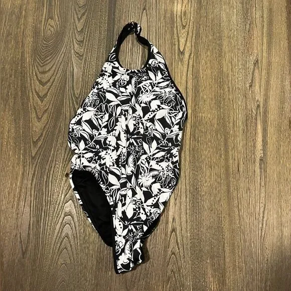 NWOT Victoria’s Secret Swim Floral Backless One Piece Swimwear Multicolor Size M