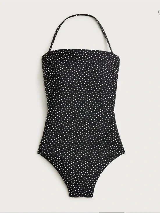J. Crew Gemma bandeau one-piece in Classic Sculpt - New with tags!