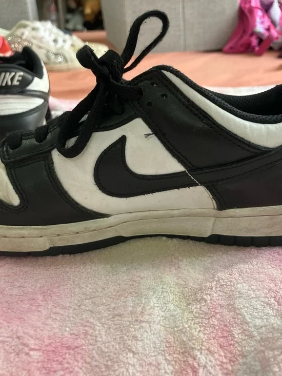 Nike Black and White Low-Top Sneakers