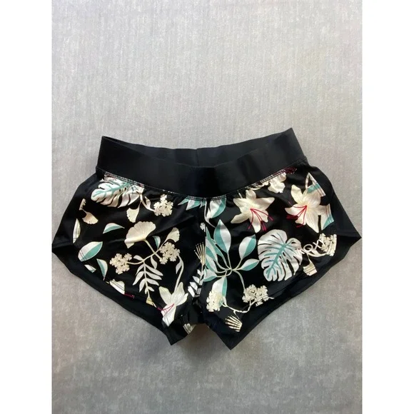 Roxy Disco Fairytale Tropical Floral Board Shorts Black ERJNS03245 Womens S