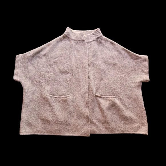 Anthropologie gray warm and cozy‎ woolen cardigan OS