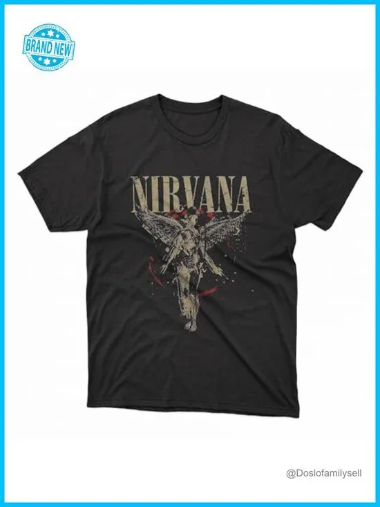 Spirit Animal Angel Splatter Cotton T-Shirt