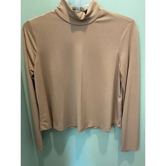 Forever 21 brown turtleneck top