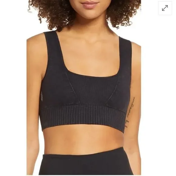 Free People Good Karma Square Neck Sports Bra Size XS/S